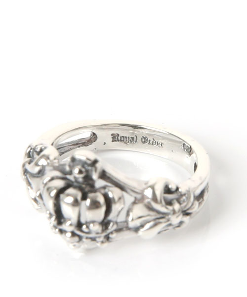 ROYAL ORDER(ロイヤルオーダー)の「SCRIPTURE CROWN RING(リング・メンズ・シルバー・14号 US-7/10号 US-5/13号 US-6h/18号 US-9/16号 US-8/15号 US-7h/12号 US-6)」の6枚目の写真