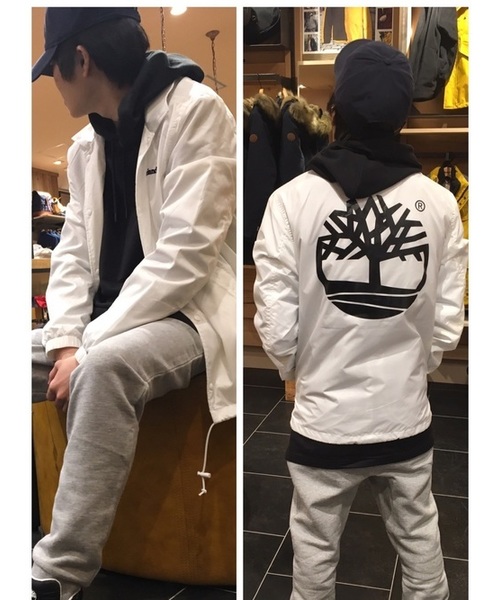 Timberland（ティンバーランド）の「ツリーロゴ コーチジャケット 