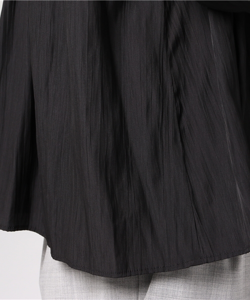 ELIN（エリン）の「ELIN サテンボウタイブラウス◆（シャツ/ブラウス・レディース・ブラック・38）」の8枚目の写真