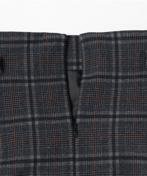 LOVELESS（ラブレス）の「【LOVELESS】WOMENS グレンチェックラインタイトスカート（スカート・レディース・チャコールグレー・36/34）」の3枚目の写真