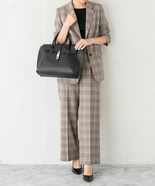 RODE SKO(ロデスコ)の「MARIANA IC対応フラップトート(トートバッグ・レディース・ブラック/グレー/モカ・ONE)」の10枚目の写真