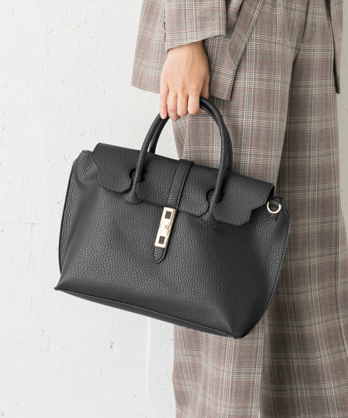 RODE SKO(ロデスコ)の「MARIANA IC対応フラップトート(トートバッグ・レディース・ブラック/グレー/モカ・ONE)」の17枚目の写真