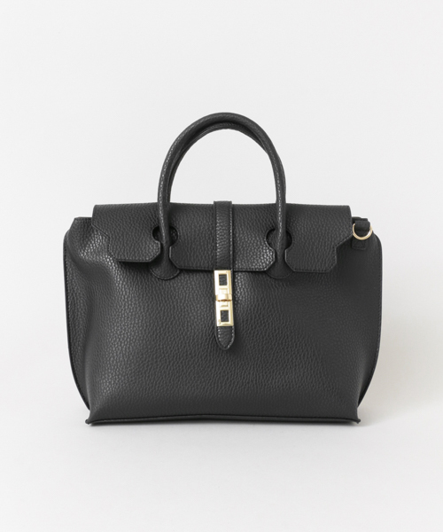 RODE SKO(ロデスコ)の「MARIANA IC対応フラップトート(トートバッグ・レディース・ブラック/グレー/モカ・ONE)」の4枚目の写真