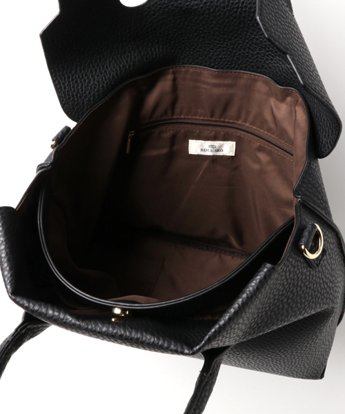 RODE SKO(ロデスコ)の「MARIANA IC対応フラップトート(トートバッグ・レディース・ブラック/グレー/モカ・ONE)」の6枚目の写真