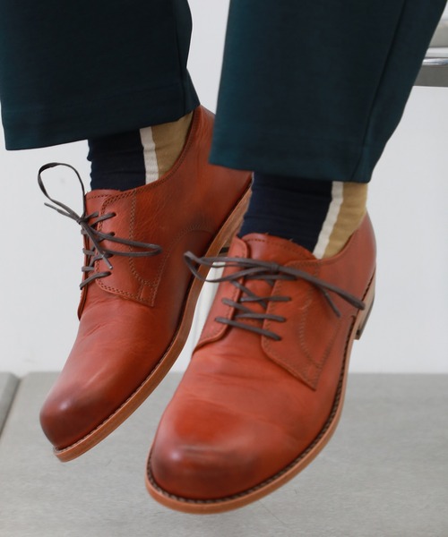 STUDIOUS限定DERBYPLAINTOESHOES/PK8054-2015-16A
