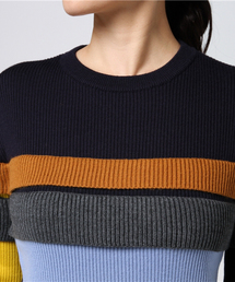 エンフォルド　配色ニット エンフォルド 配色ニット - メルカリ