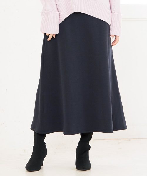 KOBE LETTUCE（コウベレタス）の「もう冷やしたくない◎寒がりさん必見！あったか裏起毛スウェット★選べるフレアorタイトスカート/レディースボトムス[M1981]神戸レタス（スカート・レディース・グレー系その他/イエロー系その他/レッド系その他/グリーン系その他/ブルー系その他/ブラック系その他/グレー系その他2/イエロー系その他2/レッド系その他2/グリーン系その他2/ブルー系その他2/ブラック系その他7/グリーン系その他4/グリーン系その他3・FREE）」の9枚目の写真