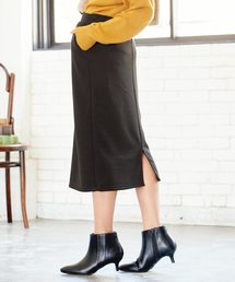 もう冷やしたくない◎寒がりさん必見！あったか裏起毛スウェット★選べるフレアorタイトスカート/レディースボトムス[M1981]神戸レタス