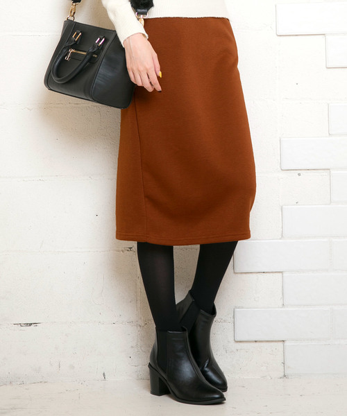 KOBE LETTUCE（コウベレタス）の「もう冷やしたくない◎寒がりさん必見！あったか裏起毛スウェット★選べるフレアorタイトスカート/レディースボトムス[M1981]神戸レタス（スカート・レディース・グレー系その他/イエロー系その他/レッド系その他/グリーン系その他/ブルー系その他/ブラック系その他/グレー系その他2/イエロー系その他2/レッド系その他2/グリーン系その他2/ブルー系その他2/ブラック系その他7/グリーン系その他4/グリーン系その他3・FREE）」の12枚目の写真