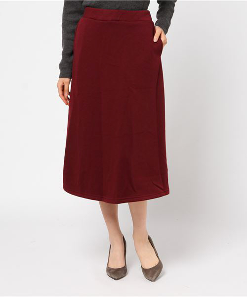 KOBE LETTUCE（コウベレタス）の「もう冷やしたくない◎寒がりさん必見！あったか裏起毛スウェット★選べるフレアorタイトスカート/レディースボトムス[M1981]神戸レタス（スカート・レディース・グレー系その他/イエロー系その他/レッド系その他/グリーン系その他/ブルー系その他/ブラック系その他/グレー系その他2/イエロー系その他2/レッド系その他2/グリーン系その他2/ブルー系その他2/ブラック系その他7/グリーン系その他4/グリーン系その他3・FREE）」の13枚目の写真