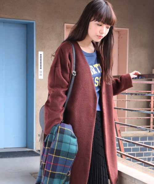 natural couture（ナチュラルクチュール）の「ロゴ入り裏毛トップス（Tシャツ/カットソー・レディース・パープル系その他/ブルー/トップグレー・FREE）」の22枚目の写真