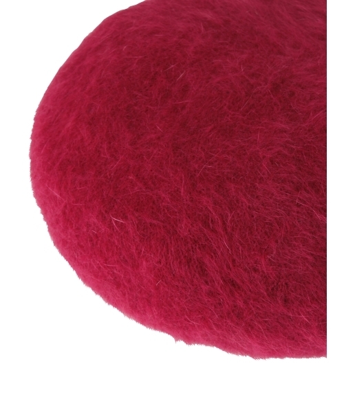 EVRIS（エヴリス）の「ウールベレー（ハンチング/ベレー帽・レディース・ブラック/ボルドー・FREE）」の4枚目の写真