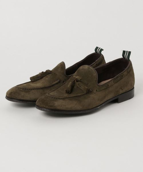 Rawlife ロウライフ の Green George グリーン ジョージ Tassel Suede Loafers ドレスシューズ Wear