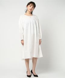 le colis/ルコリ　ボリューム袖ギャザーワンピース