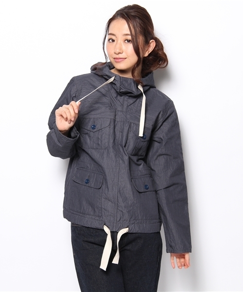 BEAMS BOY(ビームスボーイ)の「○BEAMS BOY / コットンナイロン ウェザー 英軍スモッグ(ブルゾン・レディース・イエロー/オリーブ/ネイビー・ONE SIZE)」の3枚目の写真