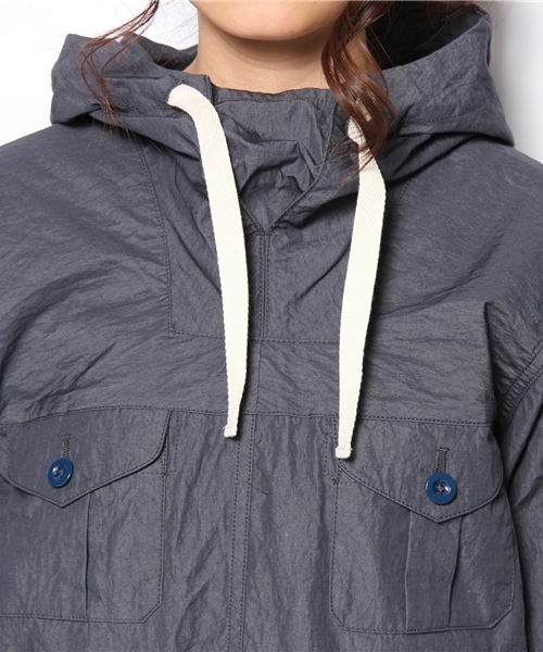 BEAMS BOY(ビームスボーイ)の「○BEAMS BOY / コットンナイロン ウェザー 英軍スモッグ(ブルゾン・レディース・イエロー/オリーブ/ネイビー・ONE SIZE)」の7枚目の写真