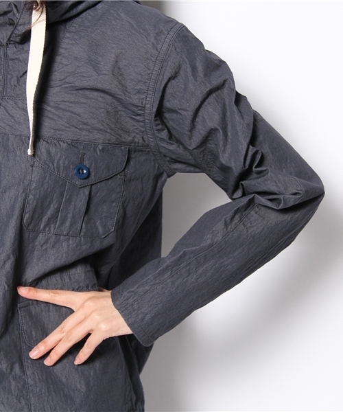 BEAMS BOY(ビームスボーイ)の「○BEAMS BOY / コットンナイロン ウェザー 英軍スモッグ(ブルゾン・レディース・イエロー/オリーブ/ネイビー・ONE SIZE)」の8枚目の写真