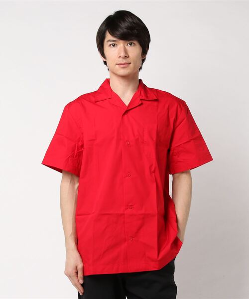 HILTON（ヒルトン）の「【Hilton/ヒルトン】SOLID CAMPER SHIRT (UN)（シャツ/ブラウス・メンズ・レッド/ターコイズブルー/ブルー/グレー/ブラック・S/M）」の5枚目の写真