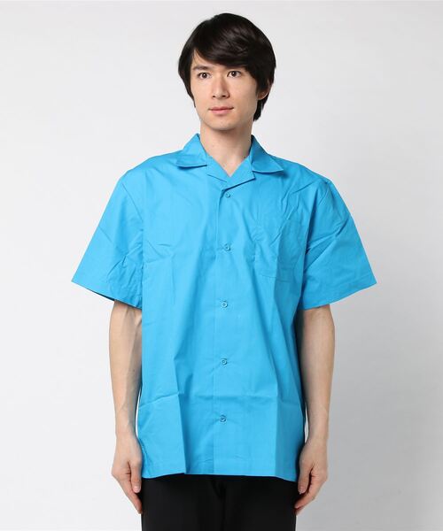 HILTON（ヒルトン）の「【Hilton/ヒルトン】SOLID CAMPER SHIRT (UN)（シャツ/ブラウス・メンズ・レッド/ターコイズブルー/ブルー/グレー/ブラック・S/M）」の4枚目の写真