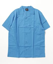 【Hilton/ヒルトン】SOLID CAMPER SHIRT (UN)