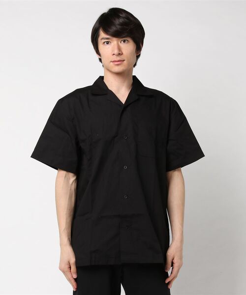 HILTON（ヒルトン）の「【Hilton/ヒルトン】SOLID CAMPER SHIRT (UN)（シャツ/ブラウス・メンズ・レッド/ターコイズブルー/ブルー/グレー/ブラック・S/M）」の2枚目の写真