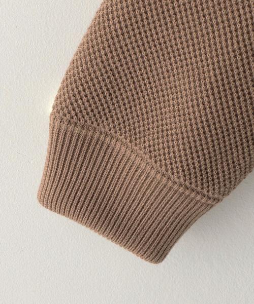 crepuscule（クレプスキュール）の「＜crepuscule＞ KANOKO CN/ニット（ニット/セーター・メンズ・モカ/シャーベット/ホワイト・1/2）」の15枚目の写真