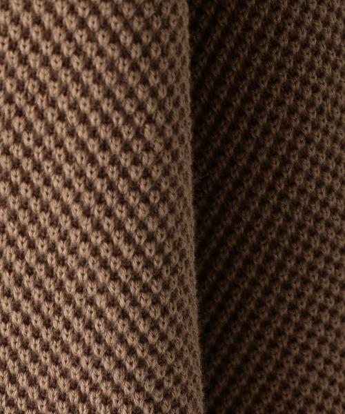 crepuscule（クレプスキュール）の「＜crepuscule＞ KANOKO CN/ニット（ニット/セーター・メンズ・モカ/シャーベット/ホワイト・1/2）」の13枚目の写真