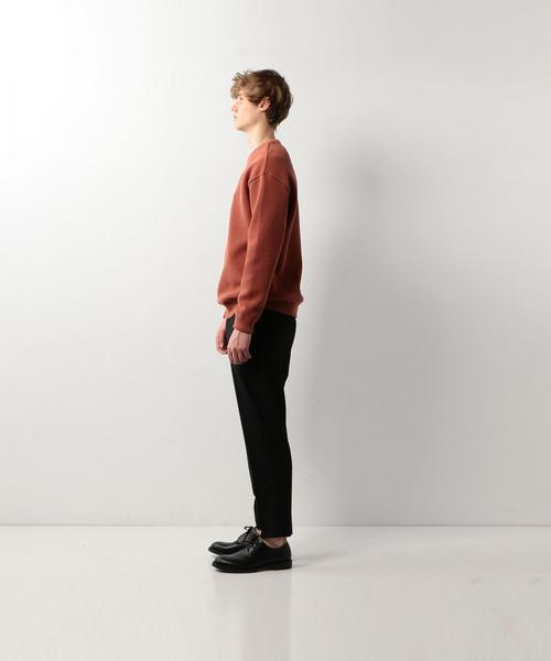 crepuscule（クレプスキュール）の「＜crepuscule＞ KANOKO CN/ニット（ニット/セーター・メンズ・モカ/シャーベット/ホワイト・1/2）」の7枚目の写真