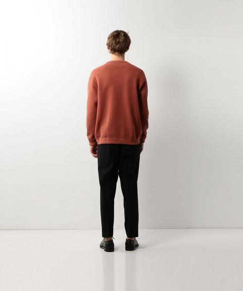 crepuscule（クレプスキュール）の「＜crepuscule＞ KANOKO CN/ニット（ニット/セーター・メンズ・モカ/シャーベット/ホワイト・1/2）」の6枚目の写真