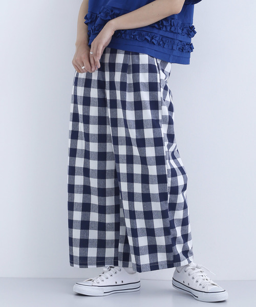 チェック Ninkishouhin Ha パンツ And Sea スラックス 豪華 ギンガム Wind