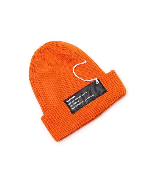 NEONSIGN（ネオンサイン）の「NEON SIGN WATCH（ニットキャップ/ビーニー・メンズ・オレンジ/ブラック・FREE）」の2枚目の写真