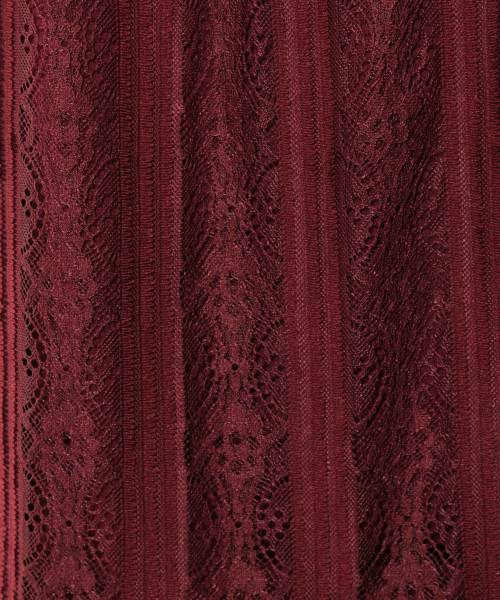 PAGEBOY（ページボーイ）の「レースハイネックトップス（シャツ/ブラウス・レディース・ホワイト/ブラック/ボルドー・FREE）」の9枚目の写真