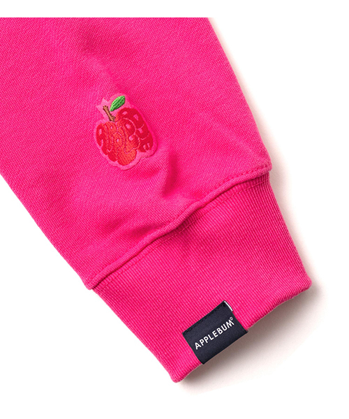 APPLEBUM(アップルバム)の「Logo Sweat Parka(パーカー・メンズ・ピンク/オレンジ/ブルー/グリーン・MEDIUM/LARGE/X-LARGE/XX-LARGE/SMALL)」の6枚目の写真