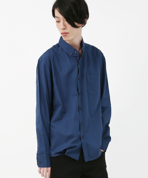 Rocky Monroe(ロッキーモンロー)の「刺繍ポプリンボタンダウンシャツ ブロードシャツ(シャツ/ブラウス・メンズ・A/B/C/D/E/F/G/H/I/J/K・S/M/L/XL)」の3枚目の写真