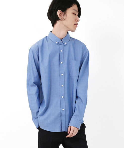 Rocky Monroe(ロッキーモンロー)の「刺繍ポプリンボタンダウンシャツ ブロードシャツ(シャツ/ブラウス・メンズ・A/B/C/D/E/F/G/H/I/J/K・S/M/L/XL)」の4枚目の写真