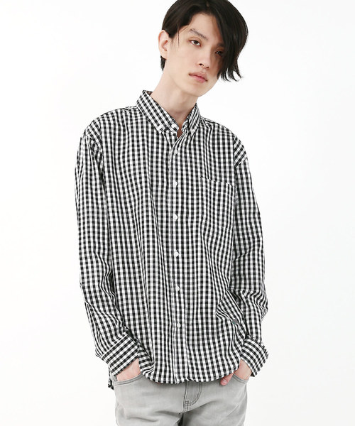 Rocky Monroe(ロッキーモンロー)の「刺繍ポプリンボタンダウンシャツ ブロードシャツ(シャツ/ブラウス・メンズ・A/B/C/D/E/F/G/H/I/J/K・S/M/L/XL)」の6枚目の写真