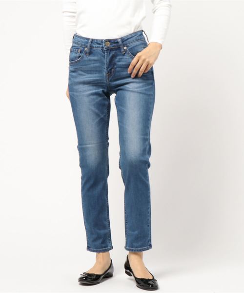 AMERICAN HOLIC(アメリカンホリック)の「・Newテーパードデニム(デニムパンツ・レディース・インディゴブルー/ライトインディゴブルー/ブルー系その他/ワンウォッシュ・S/M/L/XS/XXS)」の14枚目の写真