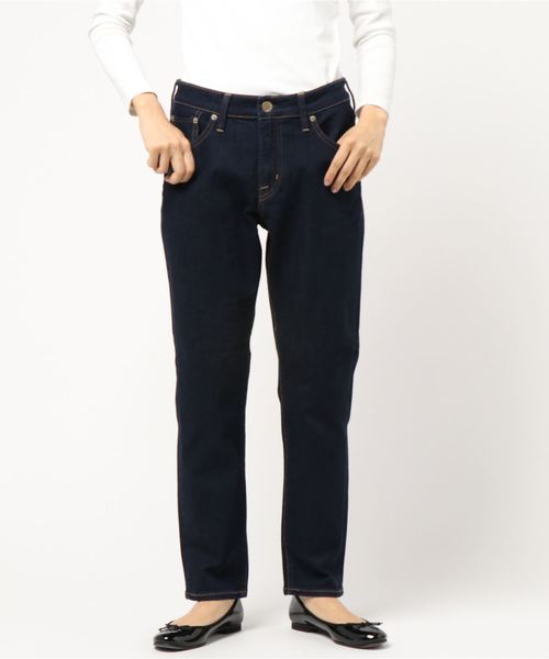 HAU (ハウ) テーパードデニムパンツ 36 インディゴブルー HAU（ハウ）｜denim pants 