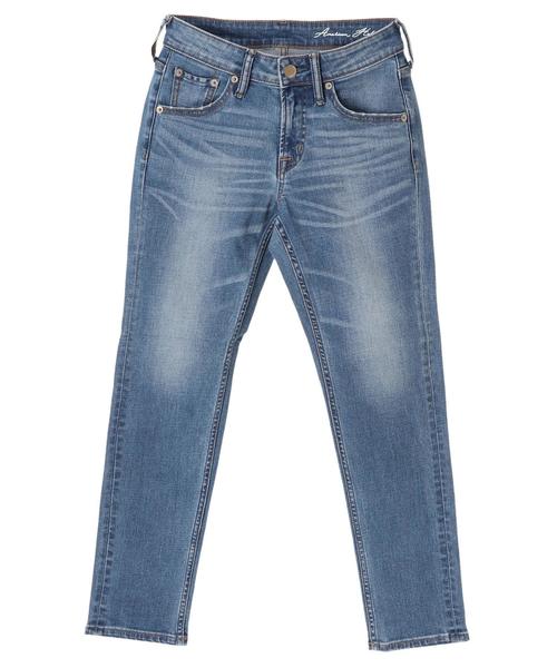 AMERICAN HOLIC(アメリカンホリック)の「・Newテーパードデニム(デニムパンツ・レディース・インディゴブルー/ライトインディゴブルー/ブルー系その他/ワンウォッシュ・S/M/L/XS/XXS)」の6枚目の写真