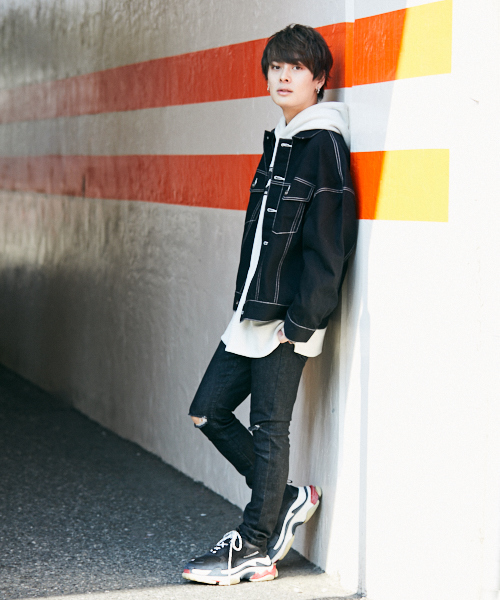 kutir（クティール）の「ビッグGジャン ビッグデニムジャケット