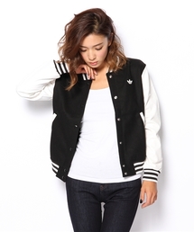 adidas アディダス VARSITY JACKET スタジャン セール!☆adidas Originals 'Preppy Varsity' ジャケット 送関込
