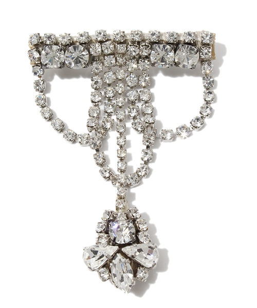 Demi-Luxe BEAMS(デミルクス ビームス)の「△rada / クリスタル ブローチ(ブローチ/コサージュ・レディース・その他1・ONE SIZE)」の1枚目の写真