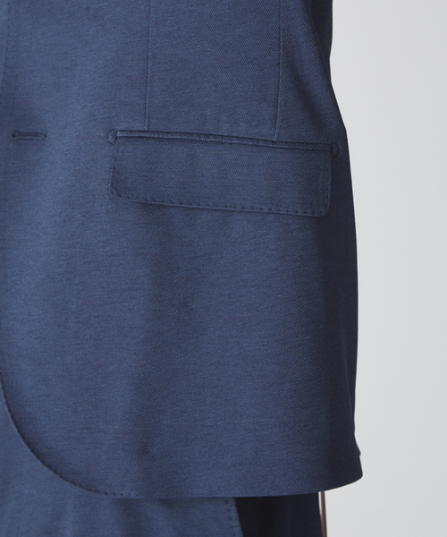 ABAHOUSE（アバハウス）の「【Recency of Mine】FLEX PARINE鹿の子ジャケット（テーラードジャケット・メンズ・ネイビー/ベージュ/グレー・44/46/48/50）」の12枚目の写真