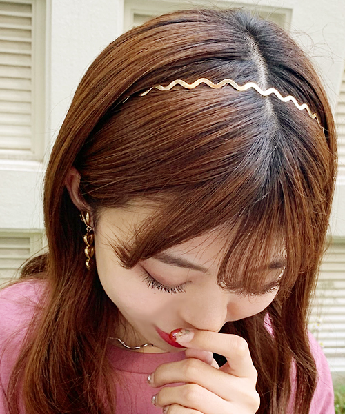 apres jour（アプレジュール）の「【apres jour×ARIAZ】うねうねカチューシャ2（カチューシャ・レディース・シルバー/ゴールド・FREE）」の12枚目の写真