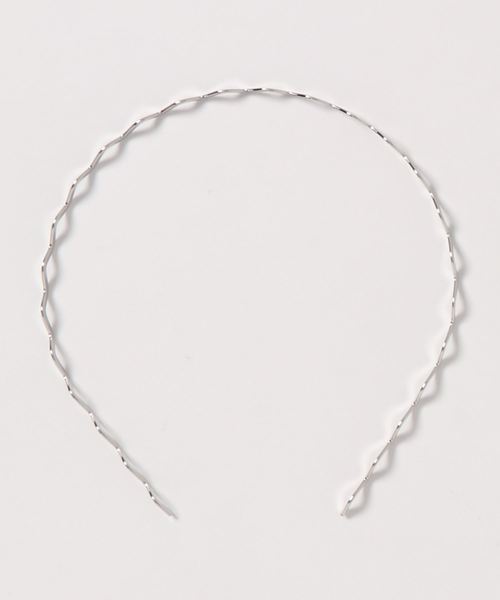 apres jour（アプレジュール）の「【apres jour×ARIAZ】うねうねカチューシャ2（カチューシャ・レディース・シルバー/ゴールド・FREE）」の4枚目の写真