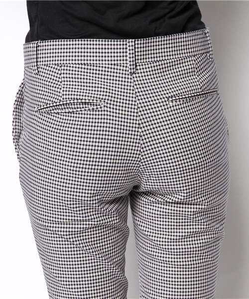 Liesse（リエス）の「ギンガムチェックサブリナパンツ（その他パンツ・レディース・ホワイト×ブラック/ホワイト×ネイビー・2/3/4）」の9枚目の写真