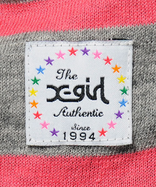 X-girl（エックスガール）の「BASIC KNIT CARDIGAN（カーディガン/ボレロ・レディース・ブラック/アッシュグレー/パープル/ネイビー・1/2）」の14枚目の写真