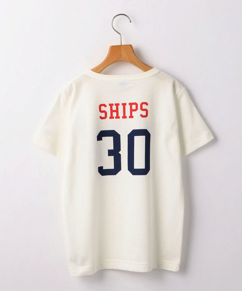 Champion(チャンピオン)の「CHAMPION:【SHIPS KIDS 30th別注】フットボールTEE 2(145~160cm)(Tシャツ/カットソー・キッズ・ホワイト/ライトブルー/ピンク・S/145/M/160)」の13枚目の写真