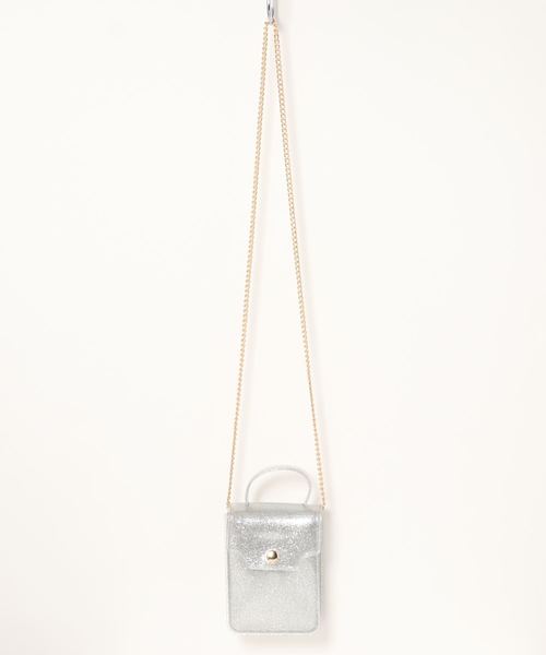 apres jour(アプレジュール)の「【apres jour×ARIAZ】きらきらチェーンポシェット(ショルダーバッグ・レディース・ピンク/ゴールド/シルバー/ブラック・FREE)」の9枚目の写真