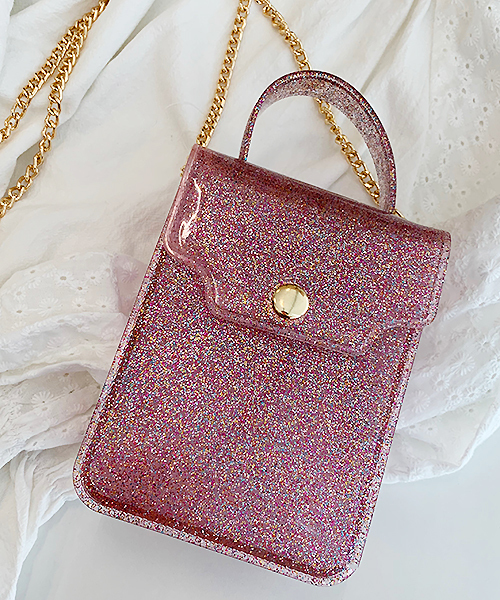 apres jour(アプレジュール)の「【apres jour×ARIAZ】きらきらチェーンポシェット(ショルダーバッグ・レディース・ピンク/ゴールド/シルバー/ブラック・FREE)」の16枚目の写真